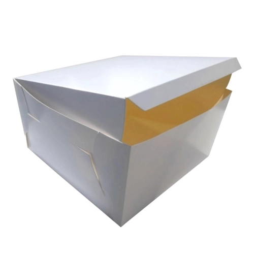 Pudełko na ciasto chrzest wesele komunia karton na tort opakowanie 25x25x12cm